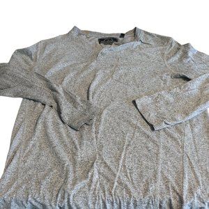Men's Medium Henley Knit Heritage Long Sleeve